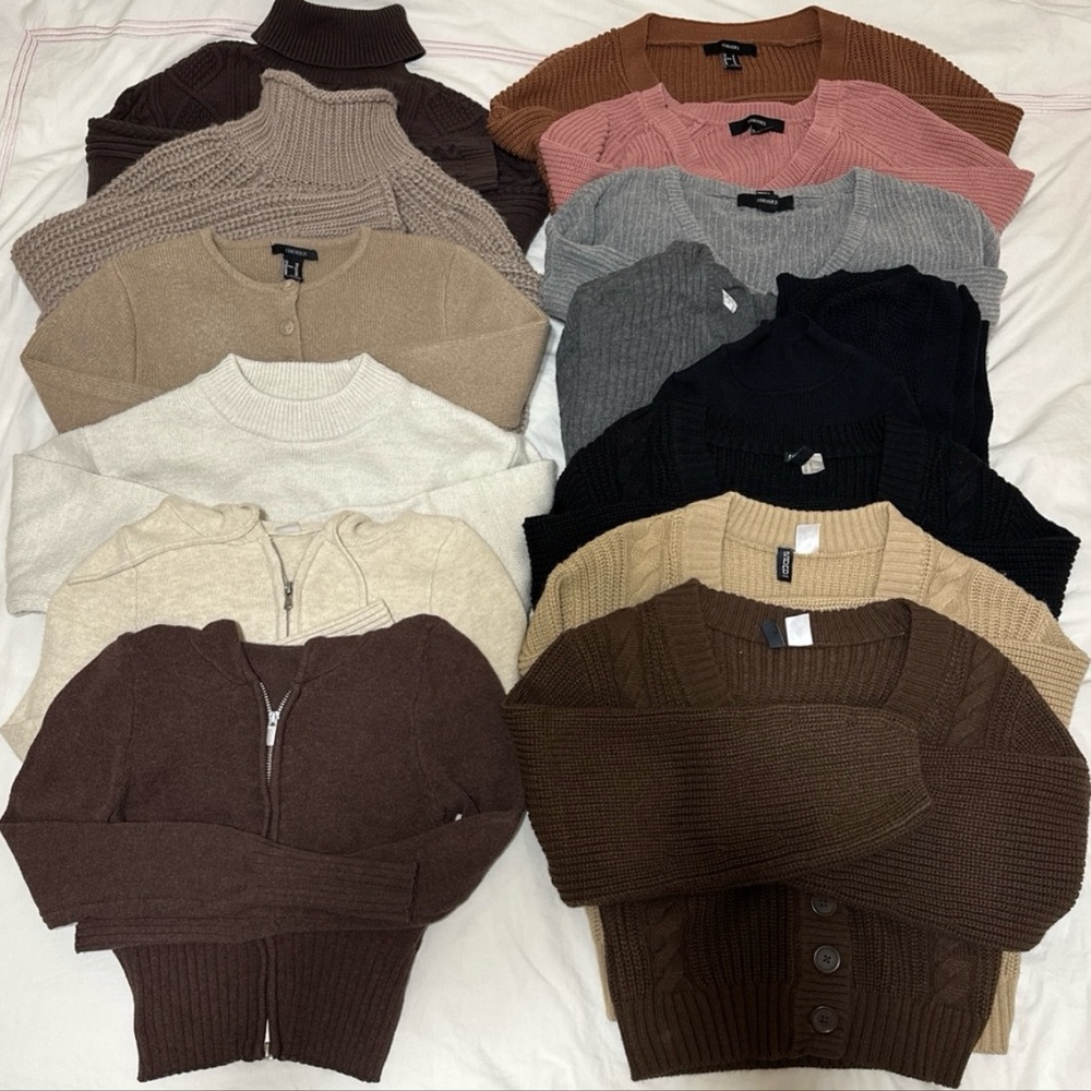 15-piece Sweater/Knits Bundle